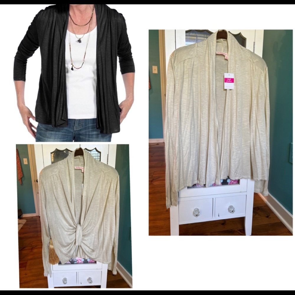 New 🌿Fresh Produce womens size M Cardigan OCEAN CARDIGAN nwts